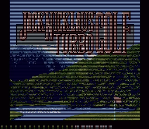 ROM Jack Nicklaus' Turbo Golf